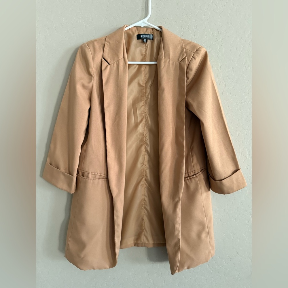 Missguided Tan Blazer
